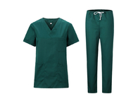Opnieuw te gebruiken polyester het Katoen schrobt de Doek van Uniforms Gown Hospital van de Kostuumsverpleegster