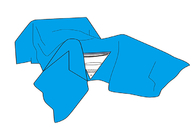 De beschikbare Chirurgische Gynaecologie drapeert Kleuren Blauwe Grootte 230*330 Cm of Aanpassing