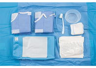 Het Pak het Beschikbare EO van de angiografieprocedure Steriele instrument van SMS van het Chirurgiepak Blauwe chirurgische