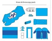 Chirurgische drapeert de het ziekenhuis Beschikbare Knie Pak Chirurgie Gesteriliseerde Medische Arthroscopy