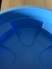 Unisex blauw wegwerkpantje waterdicht met lange mouw voor XL-grootte