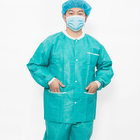 Draadstreng sluiting Icu scrub pak 2 zakken voor chirurgische centra / Wit Blauw Groen Roze