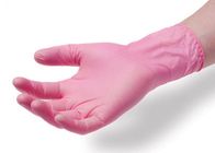 Roze Transparante van de Handhandschoenen van pvc Beschikbare het Latex Vrije Beschikbare Vinylhandschoenen