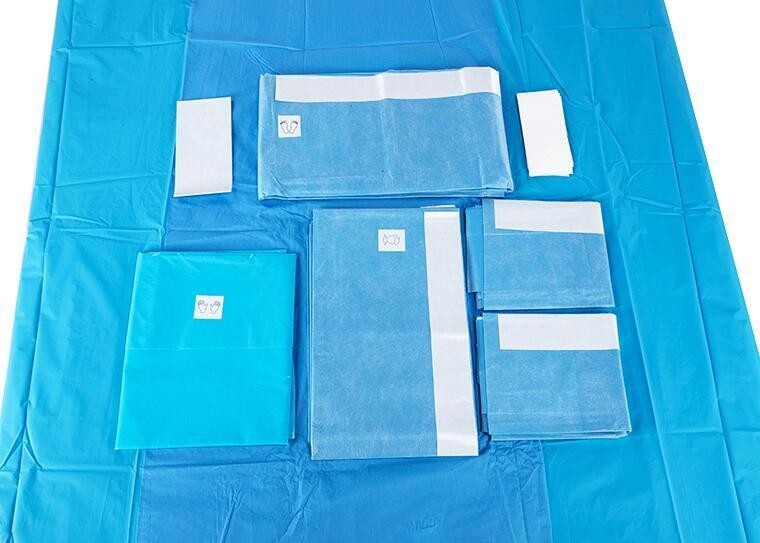 Wegwerp Steriele Chirurgische Pakketten Kit CE ISO13485 Universeel 150*240 Cm
