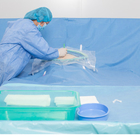 De blauwe Beschikbare Chirurgische C Sectie van SMMS drapeert EO Steriel Gas