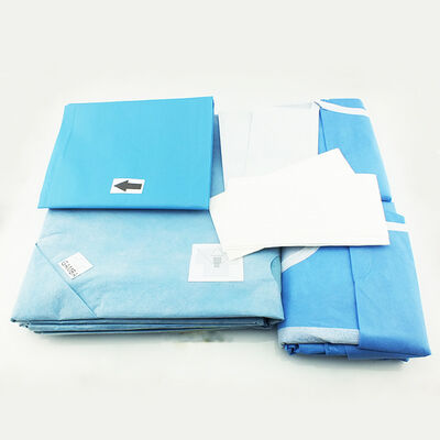 OEM Wegwerp Chirurgische Sets met Hoog Absorberende Materialen, Ultrasone Naad en Latexvrij voor Ziekenhuisprocedures